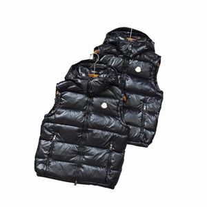 Дизайнерская зимняя мужская одежда в жилетах Классический жилет Parka Puffer Boal