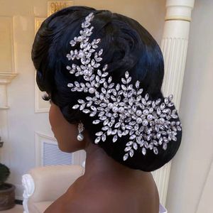 Capelli da sposa occhio di cavallo strass semplice pettine per capelli pettine laterale copricapo clip forcina accessori per capelli perla