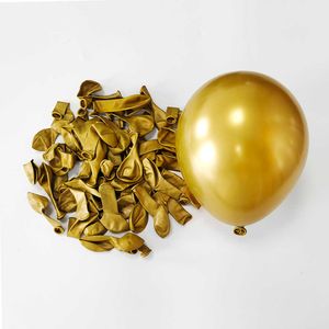 Dekoracja 30/30/50 Balon Gold Silver Green Blue Wedding Happy Birthday Metallic Decoration