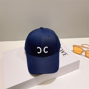 Ball Caps Designer Baseball Hat Summer e Autumn Cap for Men Womens Ajustável Caps Solid Caps Cowboy Bordado Chapé