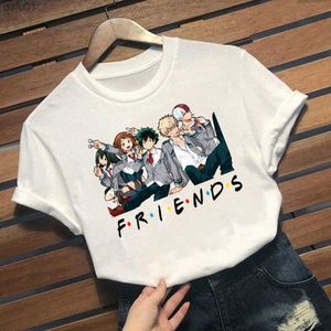 メンズTシャツ2021アニメマイヒーローアカデミアティーメンズトップTシャツManga Katsuki bakugou harajuku unisex tshirt male 90s l230520