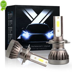 NY 80W 10000LM 72W MINI1 H4 H7 H8 H11 BIL LED -strålkastare BULB FOG LIGHT H7 H1 H8 9005 9006 H1 880 CAR LED -lampskit Kit