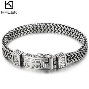 Bangle 8 mm Setel Stal Shesh Charm Bransoletka krzyżowa mężczyźni kobiety 2021 Nowa przybyła biżuteria w stylu vintage