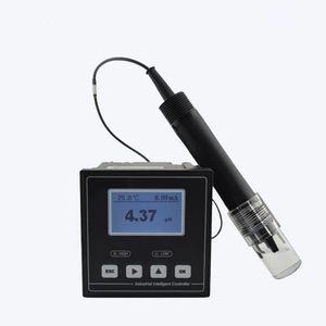 METER INDUSTRIAL PH METER ONLINE PH METER PH MONITOR DO ANÁLISO DE PREVISTOR DO TRANSMISTOR PH com sensor de sonda de eletrodo de 5m