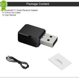 新しいオーディオレシーバーアダプターBluetooth 5.0カーキットワイヤレスミュージック3.5mm AUX USB POWER AUTO BLUETOOTHステレオカーラジオMP3 PC