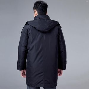 Herren Daunen-Wintermantel für Männer, Übergröße, weiße Entenjacke, warm, Park Doudoune Homme 81 Yy1331