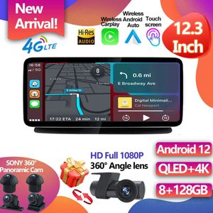 Для Benz CLS W218 2011-2018 12,3 дюйма HD сенсорный экран Android 12 CarPlay мониторирует стерео-Speacker Radio Multimedia Player BT-2