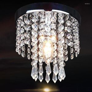 Lampadari Plafoniere Illuminazione interna in cristallo Luminaria Abajur Lampada a led moderna per soggiorno Lampadario da pranzo