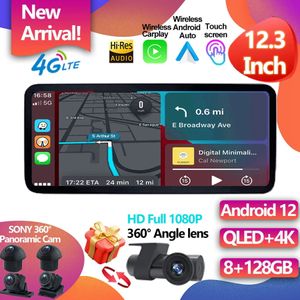 Dla Mercedesa Benz A klasa W176 / GLA X156 / CLA C117 2013 - 2018 12,3 cala Android 12 8Core Car Radio Wi -Fi BT Multimedia GPS -2 GPS -2