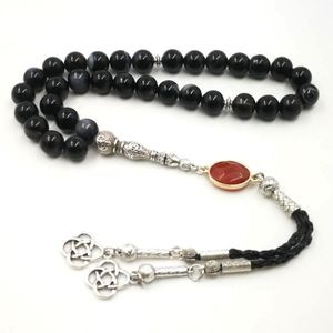 Braccialetti Agate Tasbih Braccialetti da uomo misbaha rosari di preghiera 33 66 99 accessori Regalo di personalità per uomo o donna musulmana