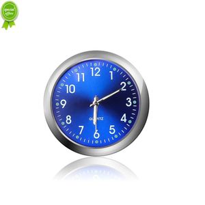 New Universal Round Car Clock Stick-On Electronic Watch Dashboard Noctilucent Decoration For Cars Car Accessary