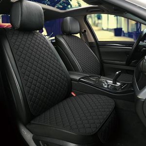 Car Seat Covers Cover Front Row Single PU Leather Durable Breathable Automobile Cushion Protector Pad For Four Season