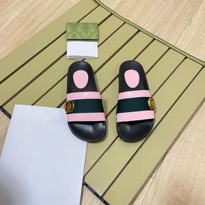 Designer Slipper Luxury Slides Brand Sandals Woman Slide Men Slippers Flat Bottom Flip Flop Design Sneakers Leather Sandal by 1978 W289 01