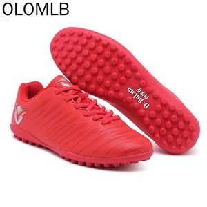 Säkerhetsskor Outdoor Training Football Boots Sneakers Ultralight Non-Slip Sport Turf Soccer Cleats 16022 230519