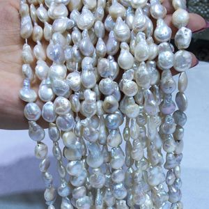 Бусы натуральный пресноводный жемчуг высокого качества 36 см перфорированные свободные бусины DIY женское ожерелье производство браслета 910 мм