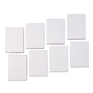 Scatole 60 pezzi di cartone Collane Orecchini Anelli Set Scatole Rettangolo Bianco Nero Regali Regali Espositore Portagioie 9x6,5x2,8 cm