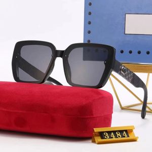 Designer-Sonnenbrille, Luxus-Sonnenbrille für Damen, UV-Schutz, Outdoor-Sonnenschutz, Herren-Sonnenbrille, Strand, lässig, 4 Farben erhältlich