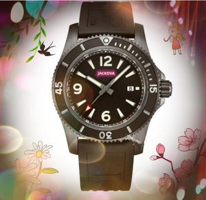 Famous Classic Designer Watch StopWatch Luxury Três stiches Deisgn Men Clock Quartz Large Dial Dial Gentleman Business Business Black Wristwatch Montre de Luxe