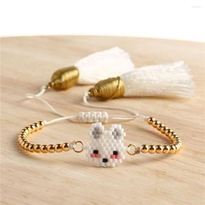 Strand Go2Boho Bracciali per Childs Girl Gift Miyuki Animal Bracciale Donna Pulseras Nappa Gioielli Color oro Bead Non sbiadire