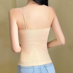 Camisoles Tanks Spaghetti Strap Tank Tops for Summer Crop Allmatching Seleveless Camisole Top
