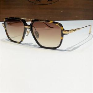 Luxus-Designer-Modedesign, quadratische Sonnenbrille 8194, exquisiter Rahmen, Vintage-Punkrock-Stil, High-End-UV400-Schutzbrille für den Außenbereich, mit zufälliger Box