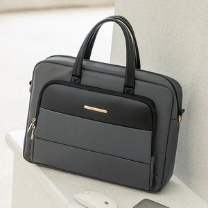 Aktentaschen PU-Leder Damen Laptoptasche Notebook Tragetasche Aktentasche für 13,3 14 15,6 Zoll Herrenhandtaschen Schulter 230520