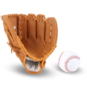 Luvas esportivas 1pc A Outdoor Sports Baseball Glove Softball Practice Equipment Tamanho 9.5/10.5/11.5/12.5 Mão esquerda para treinamento para adultos 230520