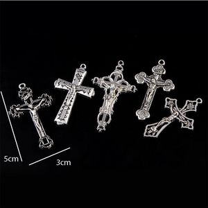 Other 50 pieces/religious large Jesus' Christian cross. Cross Jewelry Rosary Medal Bracelet and Cross Accessory