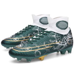 Buty bezpieczeństwa Mężczyźni buty do piłki nożnej na świeżym powietrzu Najwyższą jakość kostki do kostki piłkarskiej Klasy