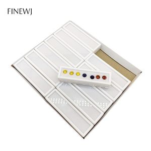 Boxes Top Glass Gemstone Display Storage Put Box Wholesale 12pcs Jewelry Diamond Pendant Necklace Exhibition Case Gem Coins Holder Jar