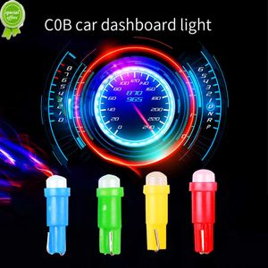 New 10Pcs T5 COB Car Dashboard Light Reading Light W1.2W W3W LED 1SMD Indicator Light Instrument Lamp Bulb 4014 LED Signal Light