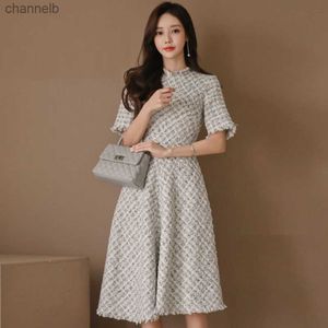 Casual Dresses Fashion Women New Arrival Thick Warm Formal Dress Casual Slim Comfortable Temperament Trend Sweet Vintage Party A-line Dress L230520