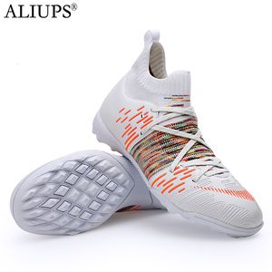 Scarpe antinfortunistiche ALIUPS Scarpe da calcio Uomo Futsal Flying Woven Scarpe da calcio traspiranti Kids TF / FG Sneakers Tacchetti da calcio zapatos de futbol 230519