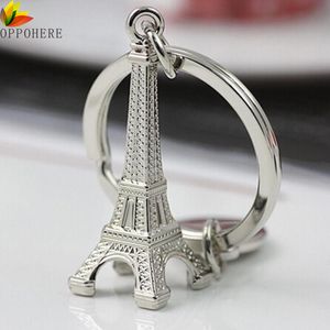 Oppohere Torre Eiffel Tower Bieć kluczy do pamiątek Paris Tour Eiffel Keyring Dekoracja Key Key