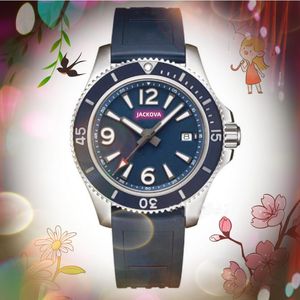 Famous classic designer watch stopwatch Luxury Three Stiches Deisgn Men Clock Quartz Large dial Rubber Band Gentleman Business set auger Wristwatch Gifts