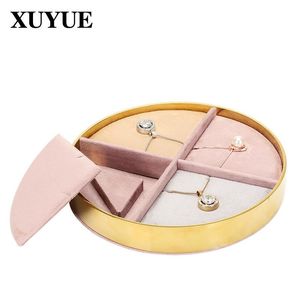 Boxes Manufacturer Jewelry Display Stand Metal Necklace Pendant Jewelry Tray Display Jewelry Display Tray Storage Jewelry Tray