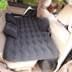 Novo colchão de ar para carro cama de viagem colchão inflável à prova de umidade cama de ar assento traseiro do carro sofá para interior do carro com bomba de ar