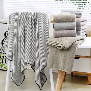 Bamboo Charcoal Coral Velvet Bath Towel For Adult Soft Absorbent Bamboo Carbon Fiber Household Bathroom Towel Sets