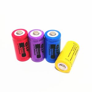 CR123A 16340 Lithium Battery 2800mAh 3.7V Laser pointer Green Perimeter flashlight sight Rechargeable battery 4.2v