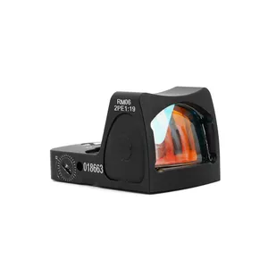 Mini RMR Reflex Red Dot Sight Sight Hunting Airsoft Sight Glock Mount Plate و Riflescope Picatinny 20mm Mount