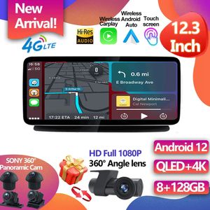 Для Benz CLS W218 2011-2018 12,3 дюйма HD сенсорный экран Android 12 Carplay мониторирует стерео Speacker Radio Multimedia Player BT-3