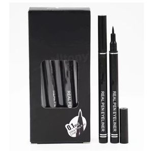 Brand Eye Makeup Eyeliner-Stift, schwarz, schnell trocknend, flüssiger Eyeliner-Stift, wasserfest, keine schwindelerregenden Flecken, mit versiegelter Verpackung