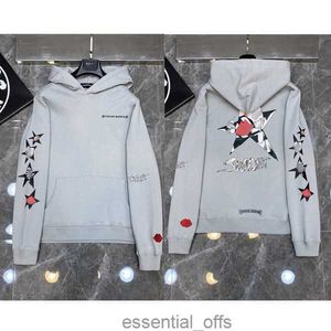 Klasik moda lüks erkek fermuarlı ch hoodies tasarımcı at nalı sanskrit çapraz baskı kazak kapüşonlu üstler ceket ceket sweatshirts