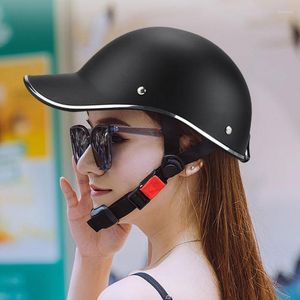 Motorcycle Helmets Half Face Helmet Vintage Motorbike Electric Car Men Women Unisex Scooter Summer Safety Protection Gear