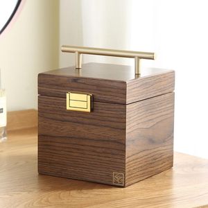 Boxen Casegrace Luxus-Schmuckkästchen aus Holz, Organizer, 3-lagig, für Mädchen, Ohrringe, Ringe, Halskette, Schmuck, Aufbewahrungskoffer, Geschenk-Display-Schatulle