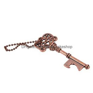 Openers Vintage Keychain Key Chain Beer Bottle Opener Coca Can Opening Tool With Ring Or Dhs Drop Delivery Home Garden Kitchen Dining Dhqjv