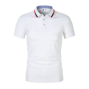 Bordado Cartelo Hot Selling Polo Shirt Summer New Business Lazer