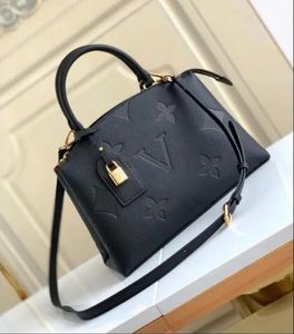 Luxurys Designers ONTHEGO MM GM bag bags handbags M45321 Quality Ladies Chain Shoulder Patent Leather Diamond Evening wallet louise vutton viuton bag