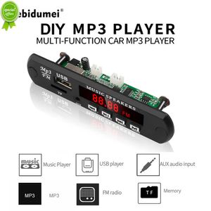 Nowy Kebidu 12V USB moduł mp3 no Bluetooth mp3 WMA Dekoder decoder moduł audio FM Aux USB TF Radio dla samochodu zdalny głośnik muzyki