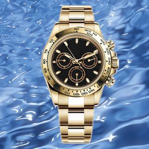 Uhren für Männer und Frauen, automatische mechanische Armbanduhr, Designer-Montre de Luxe, 40 mm Faltschließe, goldene Keramiklünette, wasserdicht, 50 m Armbanduhr, DHgate